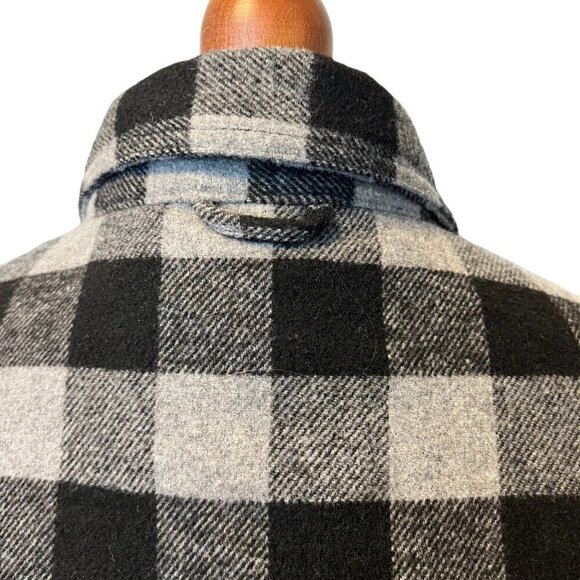 Jachs New York Blk & Grey Wool Shacket XXL - Picture 5 of 16